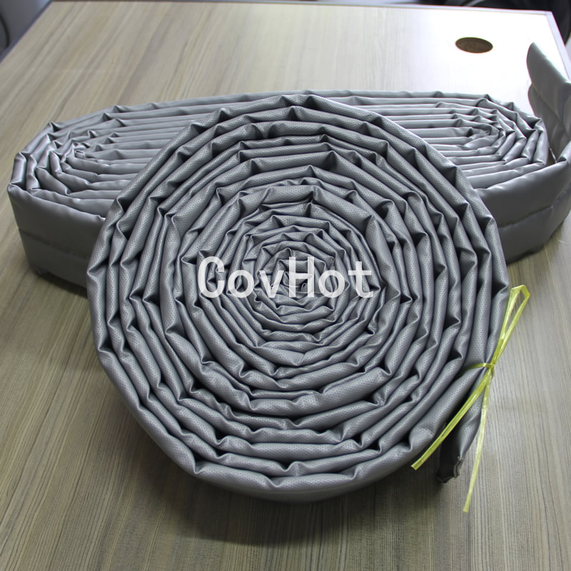 纏繞式管道保溫帶 方便施工異形復(fù)雜管道保溫 車間管道隔熱 耐高溫260°C