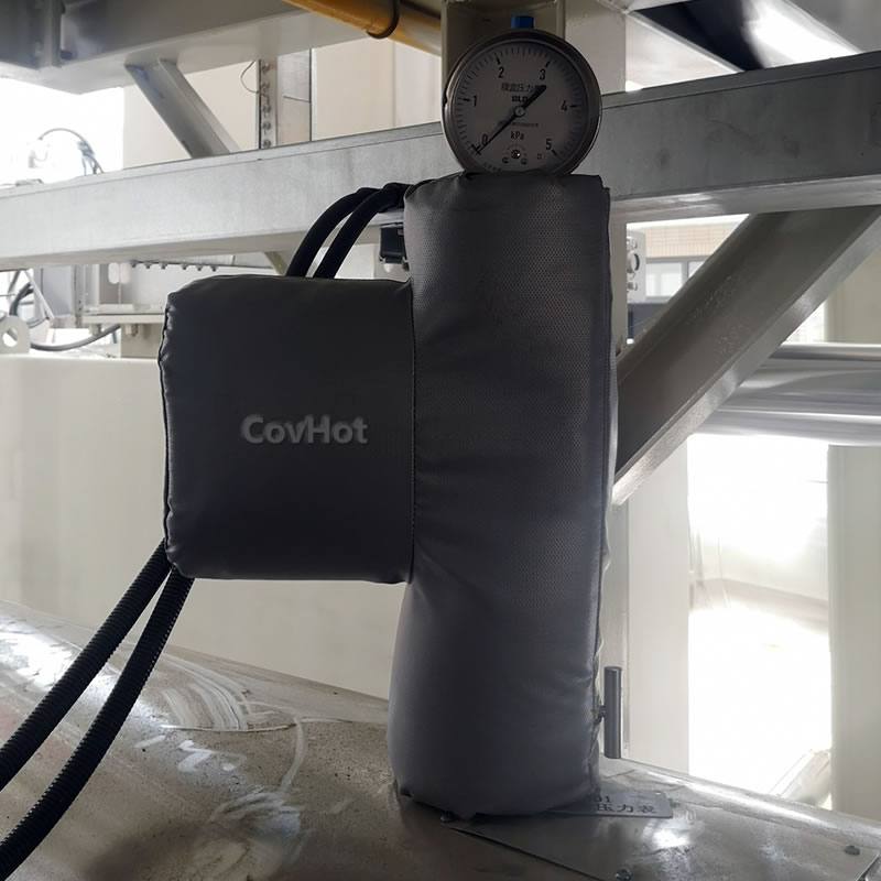 工業(yè)壓力表冬季防凍保溫套 蒸汽管路儀器儀表防凍保溫衣