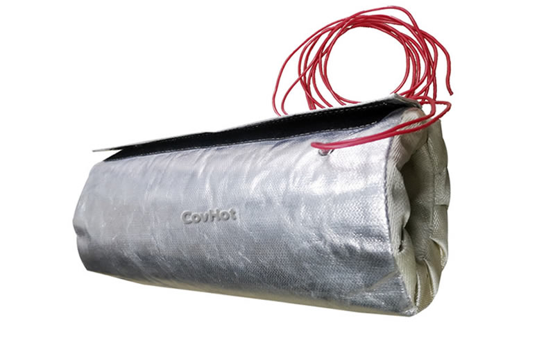 設(shè)備冬季防凍電伴熱電加熱保溫套 自限溫 非標(biāo)定制 CovHot品牌