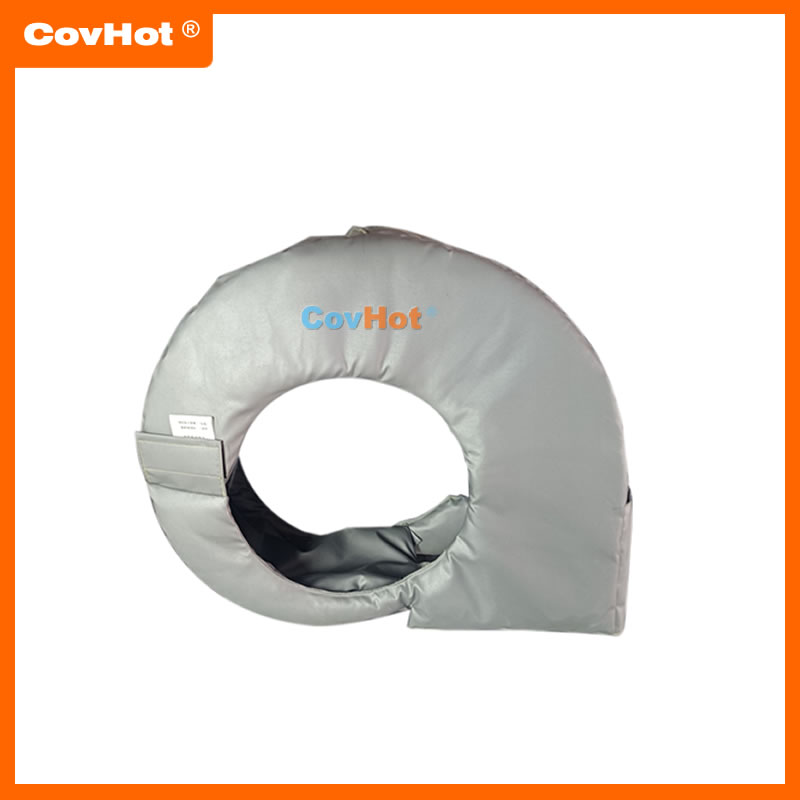 工業(yè)風(fēng)機(jī)可拆卸式保溫衣，耐高溫防火耐酸堿