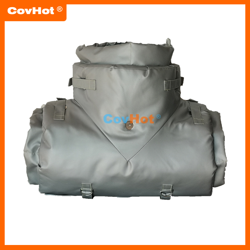 柔性可拆卸蒸汽截止閥門保溫套，科好特品牌，節(jié)能降耗