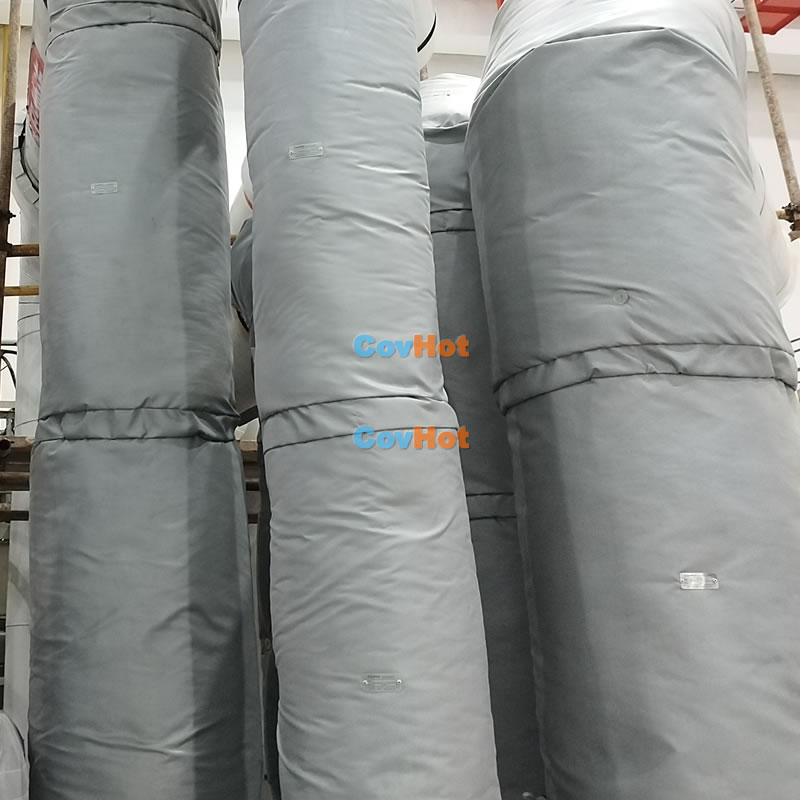 電廠汽輪機(jī)柔性可拆卸保溫衣/被/套 重復(fù)使用 模塊式方便拆裝