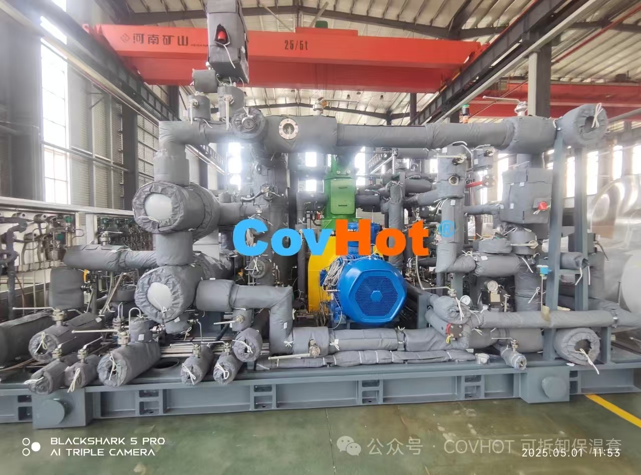 截止閥可拆卸保溫衣：化工領(lǐng)域閥門(mén)保溫的專(zhuān)屬解決方案